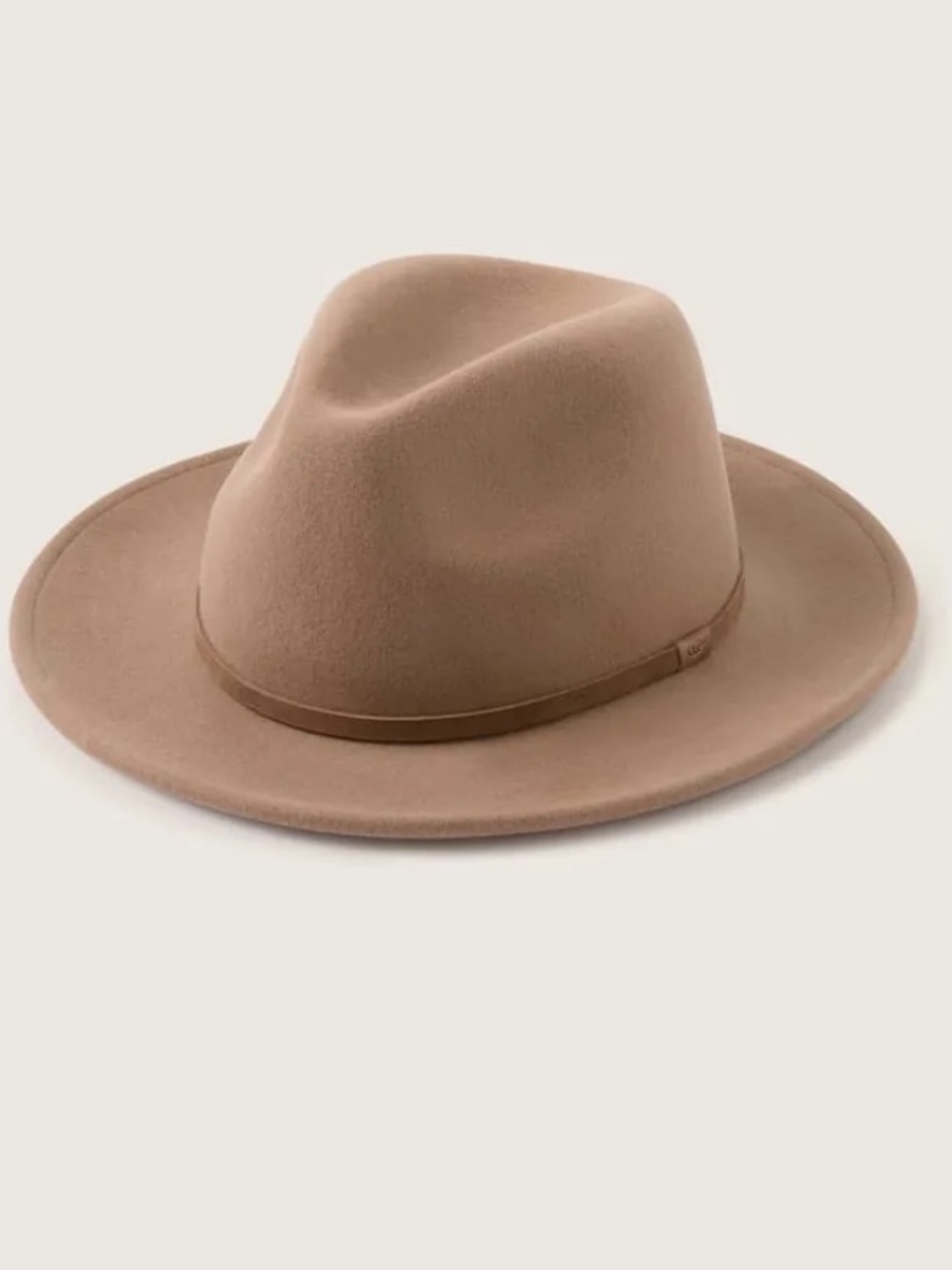 Will+Bear Crushable Fedora Hat Australian Wool William Oak Camel Brown Unisex